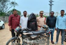 చెయిన్ స్నాచింగ్లకు పాల్పడుతున్న వ్యక్తి అరెస్టు