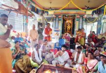 ఘనంగా వాసవి కన్యకా పరమేశ్వరి దేవి ఆలయ వార్షికోత్సవం