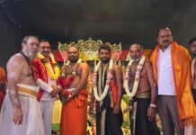 PA నగర్ కాలనీలో ఘనంగా శ్రీ అయ్యప్ప స్వామి మహాపడి పూజ