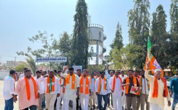 మొయినాబాద్ మున్సిపాలిటీ ఎన్నికల ప్రచారంలో పాల్గొన్న రవికుమార్ యాదవ్