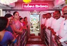 తుల్జా భవాని అమ్మవారిని దర్శించుకున్న కార్పొరేటర్ రాగం నాగేందర్ యాదవ్