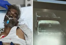 టిప్పర్ ఢీకొని గుర్తు తెలియని వ్యక్తి మృతి