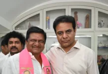 ఎన్నికల్లో అవకాశం కల్పించాలని కేటీఆర్ను కోరిన మిద్దెల మల్లారెడ్డి