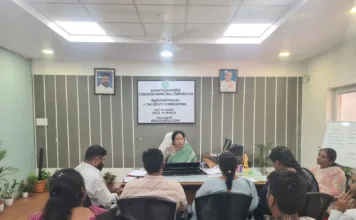 మియాపూర్ సర్కిల్ కార్యాలయంలో సమావేశం