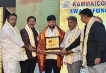 యలమంచి ఉదయ్ కిరణ్కి ప్రతిష్టాత్మక సేవా రత్న అవార్డు ప్రదానం