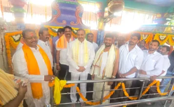 ఘనంగా శ్రీ సోమేశ్వర స్వామి దేవాలయం వార్షికోత్సవం