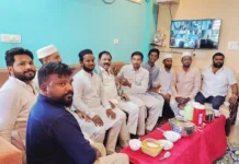 రంజాన్ వేడుకల్లో పాల్గొన్న మాజీ కార్పొరేటర్ రాగం నాగేందర్ యాదవ్