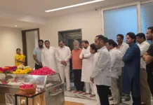 మాజీ ఎంపీ రంజిత్ రెడ్డి మాతృమూర్తి మృతి పట్ల సంతాపం