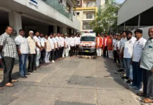 రామప్రభు ఆధ్వర్యంలో ఉచిత అంబులెన్స్ సేవలు ప్రారంభం
