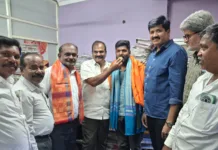 వెంట్రప్రగడ అరవింద్ కు సన్మానం