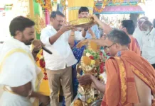 HMT హిల్స్ ఆలయంలో వైభవంగా శ్రీరామ పట్టాభిషేక మహోత్సవం
