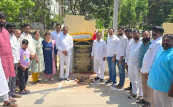 మెట్ల బావి పార్క్ను ప్రారంభించిన PAC చైర్మన్ ఆరెకపూడి గాంధీ