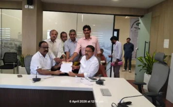 దొంగ ఎల్ఆర్ఎస్ను రద్దు చేసి పార్కు స్థలాన్ని రక్షించాలి: కసిరెడ్డి భాస్కర్ రెడ్డి