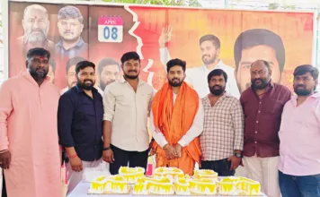 ఘనంగా నిమ్మల ధాత్రీనాథ్ గౌడ్ జన్మదిన వేడుకలు