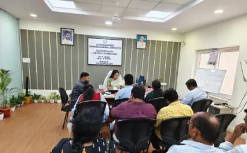 మియాపూర్ సర్కిల్ లో డీసీ శశిరేఖ సమావేశం