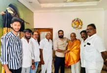 ప్రజాసిటీ కాలనీ నూతన అసోసియేషన్కు నిమ్మల రామకృష్ణ గౌడ్ అభినందనలు