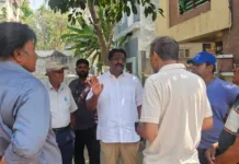 ఎఫ్సిఐ, వీడియో కాలనీలలో డ్రైనేజీ సమస్యలను పరిష్కరిస్తాం: మాజీ కార్పొరేటర్ ఉప్పలపాటి శ్రీకాంత్