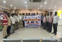 ఆటో డ్రైవర్లకు రోడ్డు భద్రతపై అవగాహన కార్యక్రమం