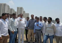 డ్రైనేజీ వ్యవస్థ మళ్లింపు పనులను త్వరగా పూర్తి చేయాలి: PAC చైర్మన్ ఆరెకపూడి గాంధీ