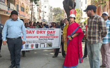 మియాపూర్ సర్కిల్లో 99 రోజుల ప్రణాళిక కార్యక్రమం