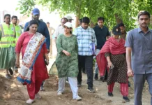 కుత్బుల్లాపూర్ జోన్లో H-CITI బ్రిడ్జి పనులను పర్యవేక్షించిన కమిషనర్