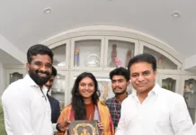 కేటీఆర్ ను కలిసిన చిర్రా రవీందర్ యాదవ్