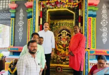 ధర్మ పరిరక్షణ కోసం నిలబడిన త్యాగ శీలి వాసవి మాత: జగదీశ్వర్ గౌడ్