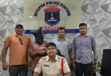 విద్యుత్ సామగ్రిని దొంగిలిస్తున్న వ్యక్తి అరెస్టు
