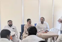 గచ్చిబౌలి డివిజన్ లో జనాగ్రహ సభ సన్నాహక సమావేశం