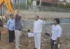 సీసీ రోడ్డు నిర్మాణ పనులను పరిశీలించిన PAC చైర్మన్ ఆరెకపూడి గాంధీ