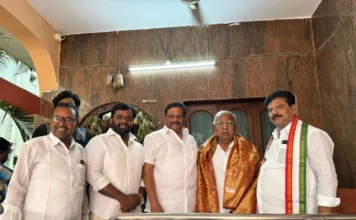 హనుమంతరావు నిరాహార దీక్షకు మద్దతు తెలిపిన మిరియాల ప్రీతమ్
