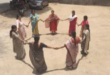 త్రివేణి స్కూల్స్ లో జీరో షాడో డే.. ఖగోళ వింతను ఆసక్తిగా తిలకించిన విద్యార్థులు..