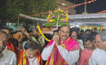 ఘనంగా శ్రీ వేంకటేశ్వర స్వామి వారి సప్తమ వార్షిక బ్రహ్మోత్సవం