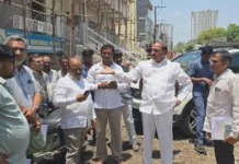 జాతీయ రహదారి విస్తరణ పనుల్లో వేగం పెంచాలి: PAC చైర్మన్ ఆరెకపూడి గాంధీ