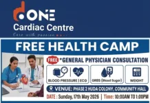 హుడా కాలనీలో ఉచిత మెడికల్ క్యాంపు