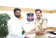 డీజీపీ సీవీ ఆనంద్కు చిర్రా రవీందర్ యాదవ్ శుభాకాంక్షలు