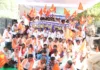 సెంట్రింగ్ కార్మికుల సమ్మె ఉధృతి.. ధర్నా చౌక్కు 200 మంది కాంట్రాక్టర్ల బైక్ ర్యాలీ..
