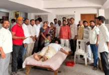 బోయిని లక్ష్మయ్య యాదవ్ వర్థంతి సందర్భంగా రక్తదాన శిబిరం