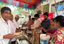 ఆకలితో ఉన్న వారికి అండగా రామప్రభు.. నాలుగో వారం అన్నదాన కార్యక్రమం విజయవంతం..
