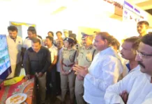 మయూరి నగర్లో 102 సీసీ కెమెరాలు ప్రారంభం