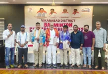 వికారాబాద్ బ్యాడ్మింటన్ ఛాంపియన్షిప్కు భారీ స్పందన.. 530 మంది క్రీడాకారులతో జోష్..