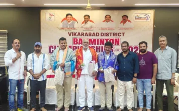 వికారాబాద్ బ్యాడ్మింటన్ ఛాంపియన్షిప్కు భారీ స్పందన.. 530 మంది క్రీడాకారులతో జోష్..
