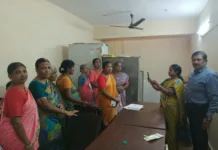 చేయూత యాప్లో పెన్షన్ లబ్ధిదారుల నమోదు.. కూకట్పల్లి వార్డు కార్యాలయంలో కొనసాగుతున్న ప్రక్రియ..