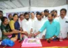 హఫీజ్పేటలో హరీశ్రావు జన్మదిన వేడుకలు