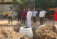 హనుమాన్ నగర్లో రూ.38 లక్షల UGD పనుల పరిశీలన