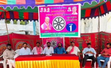 HMWSSB యూనియన్ ఎన్నికలు.. రాంబాబు యాదవ్ పక్షాన రామకృష్ణ గౌడ్ ప్రచారం..