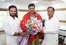 డీజీపీ సీవీ ఆనంద్కు రవికుమార్ యాదవ్ శుభాకాంక్షలు