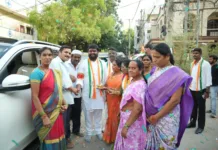 కట్ల శేఖర్ రెడ్డి ఆధ్వర్యంలో కాంగ్రెస్ భారీ ర్యాలీ