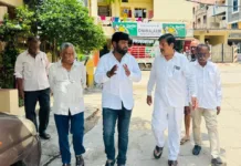 భారీ వర్షాల ముంపు ప్రాంతాల్లో బాలింగ్ గౌతమ్ గౌడ్ పర్యటన