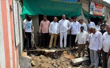 ఎల్లమ్మబండ 100 ఫీట్ రోడ్డు విస్తరణ వేగం పెంచండి: ఆరెకపూడి గాంధీ